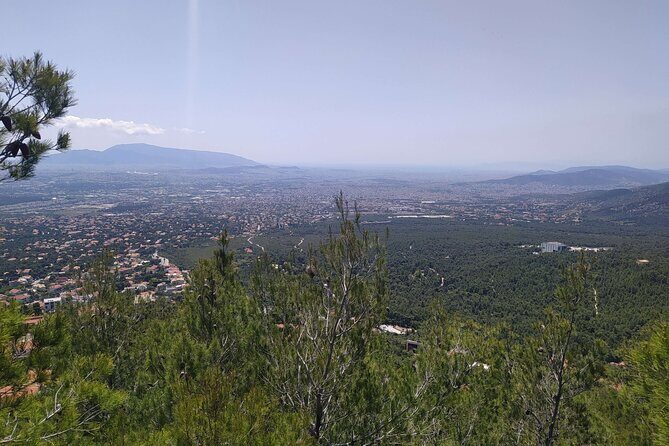 1 Day Parnitha Athens Private Hiking Tour with Hotel Pickup - Skipiza watchtower: where the payoff shows up