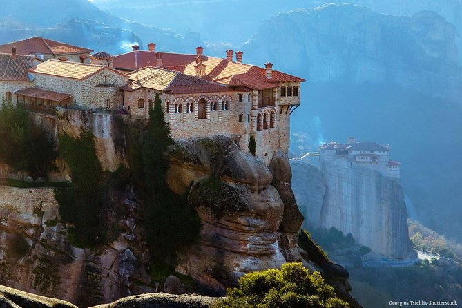 2-days rail trip from Athens to Meteora - Day 2 monastery touring and the 17:05 train back