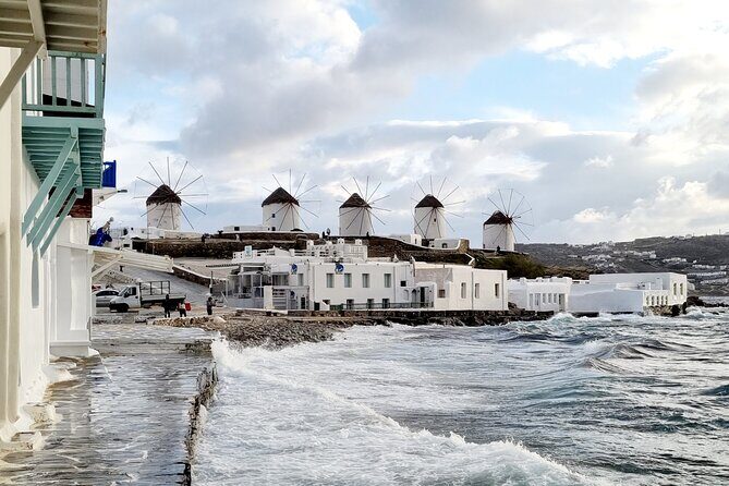 3 Day Private Tour in Santorini & Mykonos at the Best of Cyclades - Day 1 in Mykonos: Little Venice Vibes and Optional Farm Tasting