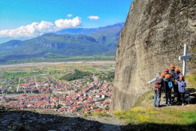 3-Hour Hiking and Scramble Guided Tour of Great Saint in Meteora - The main event: scrambling up to The Rock Holy Spirit / Great Saint