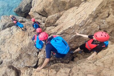 3-Hour Small Group Coasteering in Sounio - The rocks-to-water workout: jumps, scrambling, swimming, and snorkeling