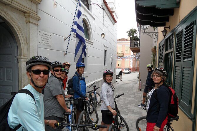 3in1; Cycling, sightseeing, tasting - The ride plan: Acronafplia walls to the big Venetian-castle viewpoints