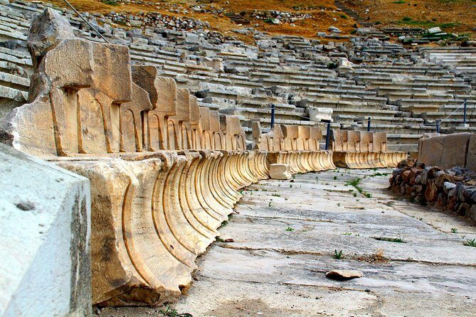 Acropolis Afternoon Walking Tour(Small Group) - South slope warm-up: Dionysus Theater to the Asklepios Sanctuary