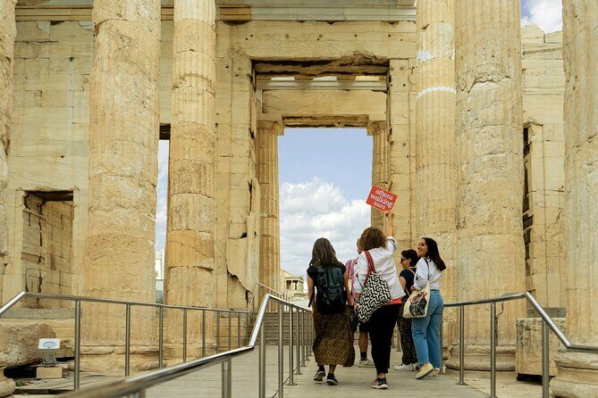 Acropolis and Parthenon History Myths Masterpieces Extended Tour - The walk up: Dionysiou Areopagitou and viewpoint moments