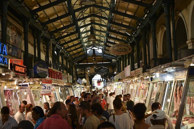 Acropolis Delights: Private Acropolis & Food Tour - Central Market Athens: tastings that actually feel like lunch