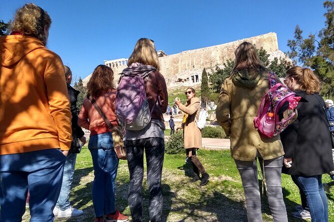 Acropolis Group Tour in German or Dutch - Stop-by-stop on the hill: Acropolis to Propylaea
