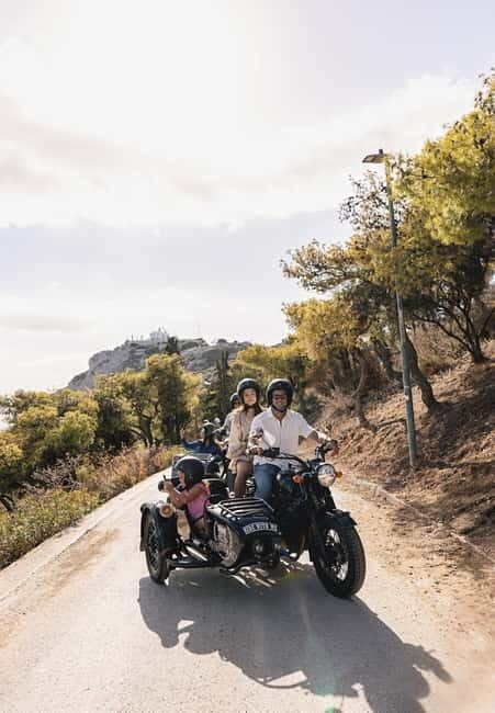 Acropolis & Lycabettus: Discover Hidden Gems of Athens - The open-air ride: safety gear, sidecar seating, and comfort tips