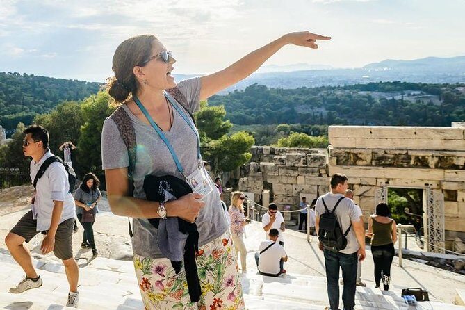 Acropolis Monuments guided tour with German Speaking Guide - Erechtheion and the Caryatids porch ruins