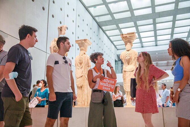 Acropolis Museum Guided Tour - English guide quality: what you’re paying for besides talking
