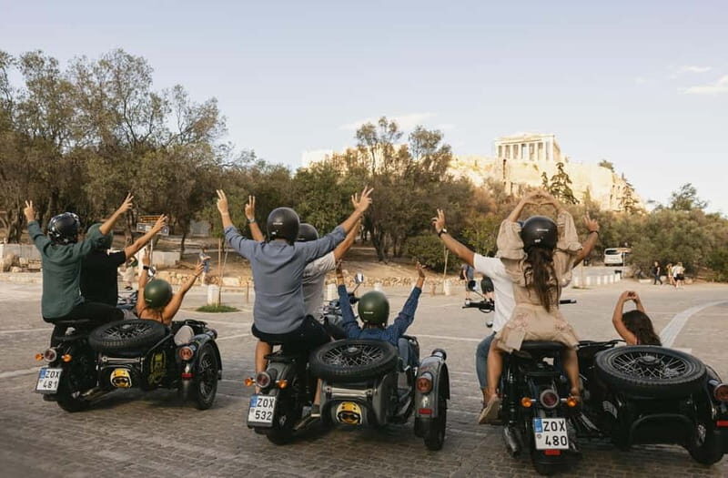 Acropolis of Athens: 60′ Tour in a Vintage Motorcycle - The First Stretch: Transfer Time to Get You Rolling