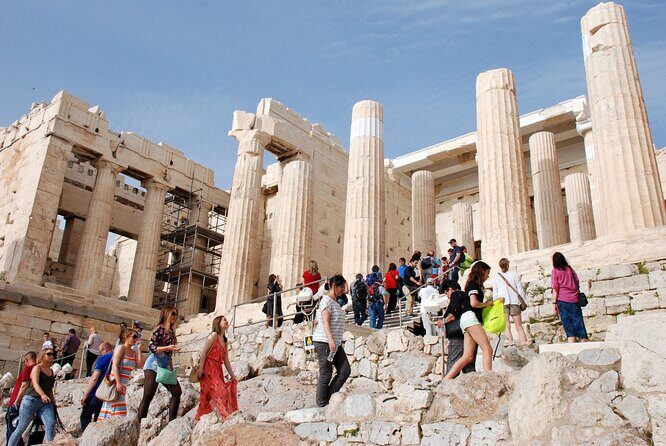Acropolis & Parthenon Entrance Ticket w/optional SG Audio Tours - Temple of Athena Nike and the View-Walk Connection