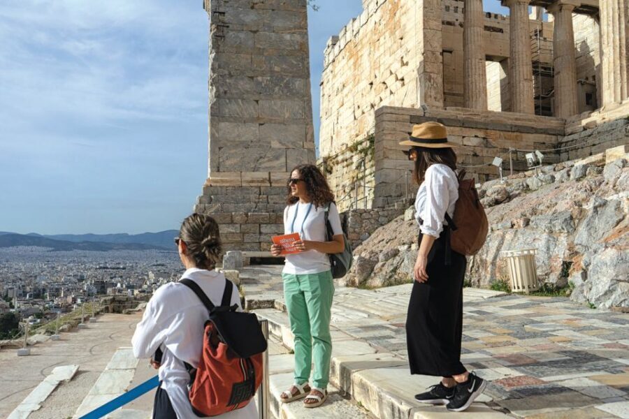 Acropolis, Plaka & Ancient Agora Guided Tour - Time for photos: use it wisely at the top