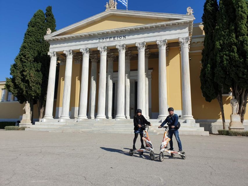 Acropolis Walking Tour & Athens Highlights by Electric Trike - Athens highlights by Trikke: Zeus, Hadrian’s Arch, and Kallimarmaro