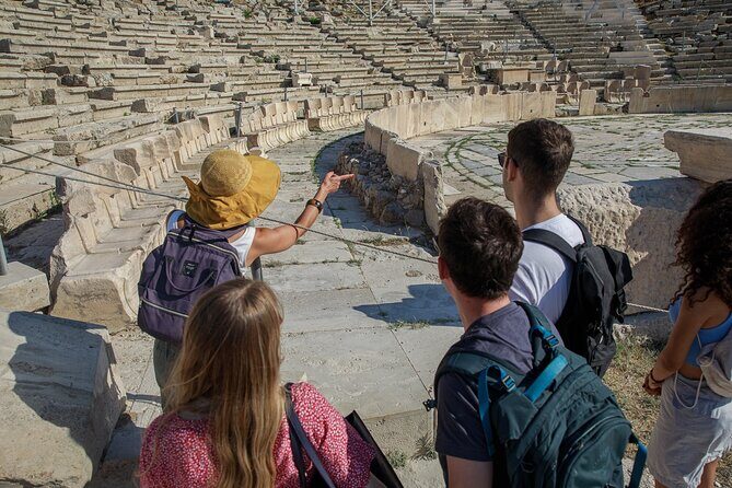 Acropolis Walking Tour, Including Syntagma Square & City Center - Theatre of Dionysus, Herodes Atticus Odeon, and the views that earn their stop