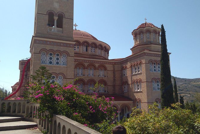 Aegina Island St Nektarios & Temple of Athina Aphaia Private Tour - 8:00 am pickup and transfers from Athens to Piraeus