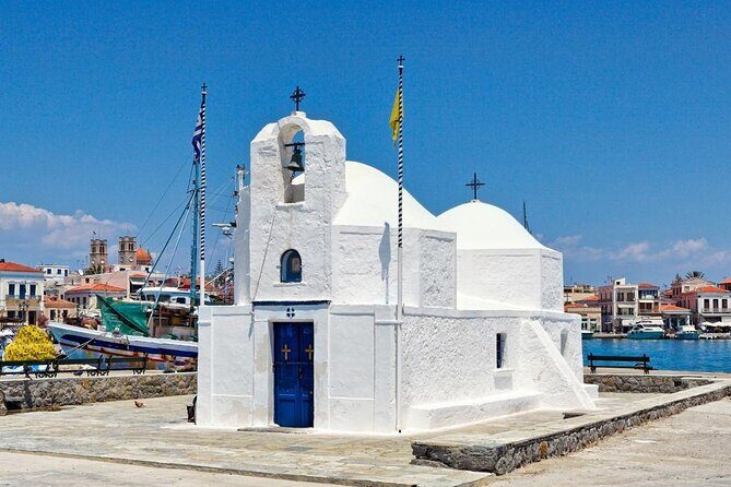 Aegina Town Walking Tour - Explore more on this guided tour! - The Tower of Markellos, also known as the Pink Tower