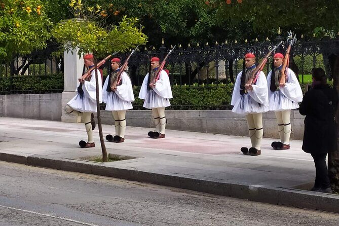 "All Day Tour Athens & Corinth:Highlights & Path of Apostle Paul" - Plaka and Monastiraki: Old Streets, Agora Layout, and Stoa of Attalos