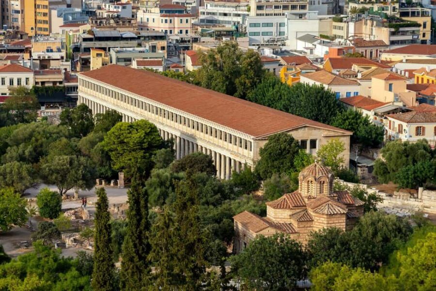 Ancient Agora: Audiovisual self-guided tour with 3D models - The location: Athens’ Agora as the city’s daily engine