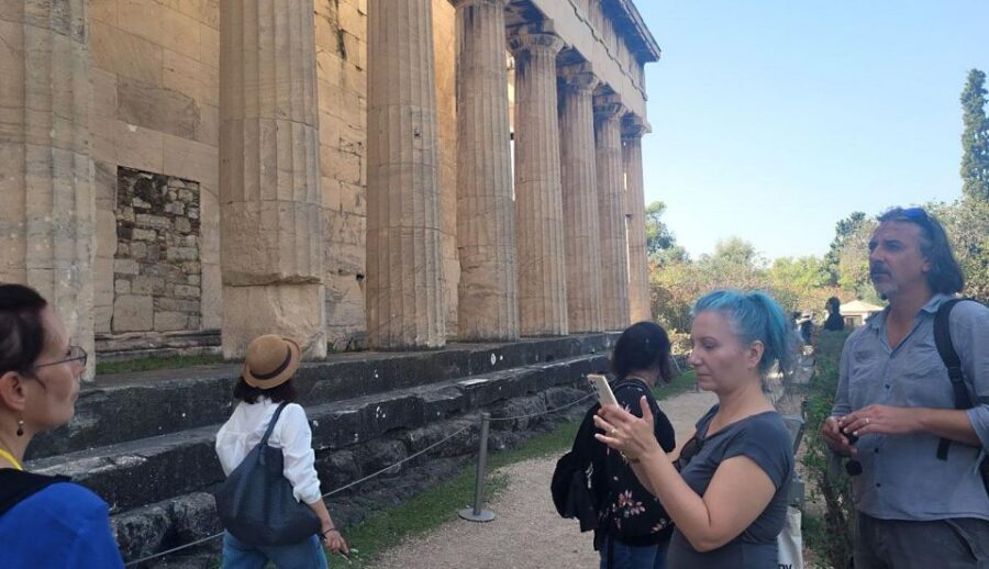 Ancient Agora: E-Ticket w/Treasure Hunt Tour on your phone - Ancient Agora, but with a mission in your pocket