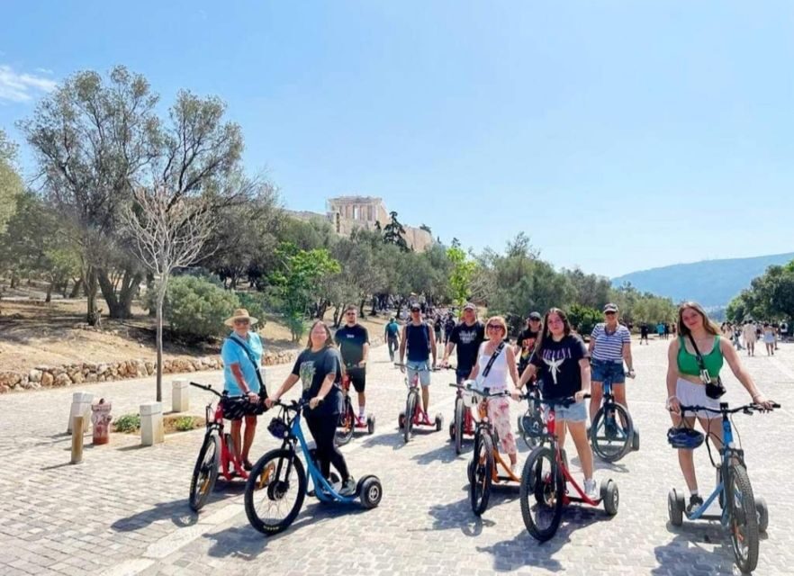 Ancient Athens Ayo's E-Bike Trike Tour - Dionysiou Areopagitou Street: the best Acropolis view for the least effort