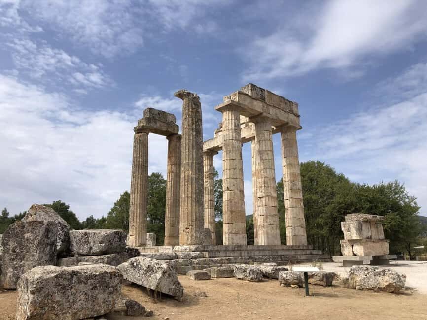 Ancient Corinth, acrocorinth castle and Thermal Spa Day - Lunch Right After the Ruins: Plan for the Extra Cost