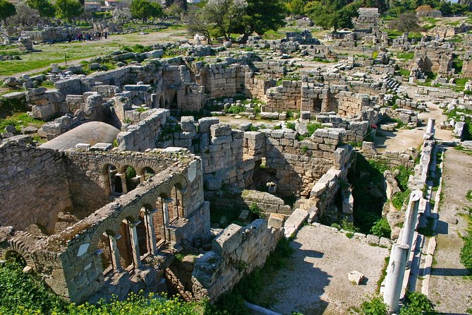 Ancient Corinth, Isthmus/ Kechries Private biblical tour from Athens or Nafplion - Loutraki: swim time, optional seafood lunch, and the olive oil lesson