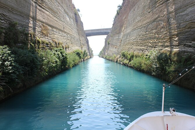 Ancient Corinth, Mycenae & snorkelling in sunken city private - Corinth Canal and the Photo-Stop That Ends the Loop