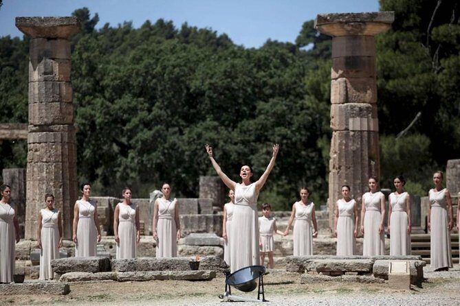Ancient Olympia & Isthmus Canal Private Tour from Athens - Olympia village and lunch in the Alpheios valley
