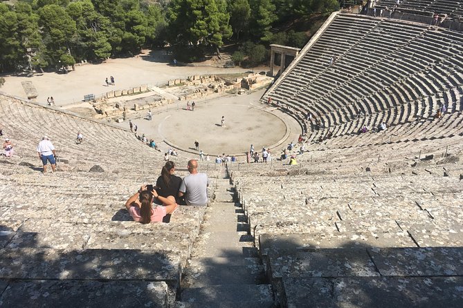 Argolis, Trip to Culture (Nafplio, Epidaurus, Mycenae) - Nafplio promenade and Palamidi option: best break of the day
