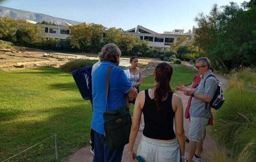 Aristotle's Philosophy Experiential Workshop, Lyceum, Athens - Walking the Lyceum ruins like a student