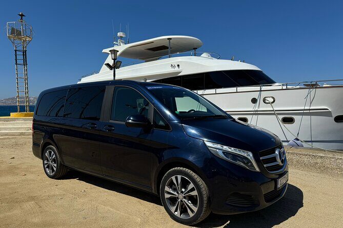 Arrival/Departure & Point to Point Transfer Services in Mykonos - The Ride: A/C, Wi-Fi, and a Premium SUV Feeling