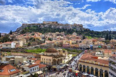 Athens, Acropolis and The New Acropolis Museum on a bus tour - Morning route: Panathenaic Stadium and Athens from the bus window