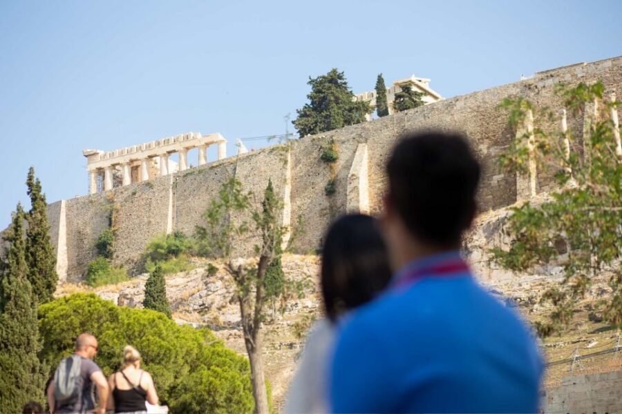 Athens: Acropolis Guided Walking Tour & Plaka Audio Tour - Odeon of Herodes Atticus and Propylaea: architectural moments you’ll actually notice