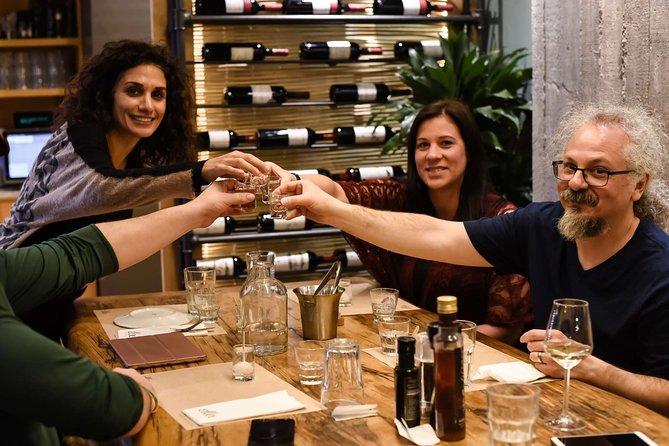 Athens After Dark: Night-Time Food Tour of the Ancient City - What you actually eat: Sygklino ham, fava, and phyllo pies