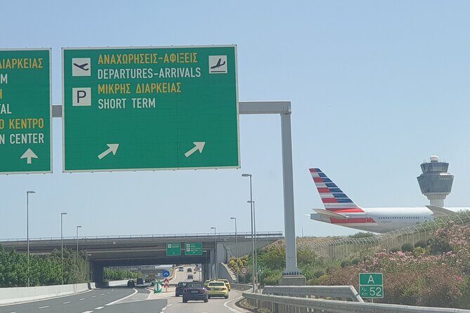 Athens Airport to Piraeus Cruise Terminal- Transfer By Mercedes E Class Wagon - Cruise-terminal arrival: drop-off at the right place, with ticket help