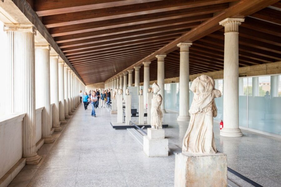 Athens: Ancient Agora E-Ticket and Audio Tour - Museum of the Ancient Agora: artifacts plus the uncomfortable side of defense