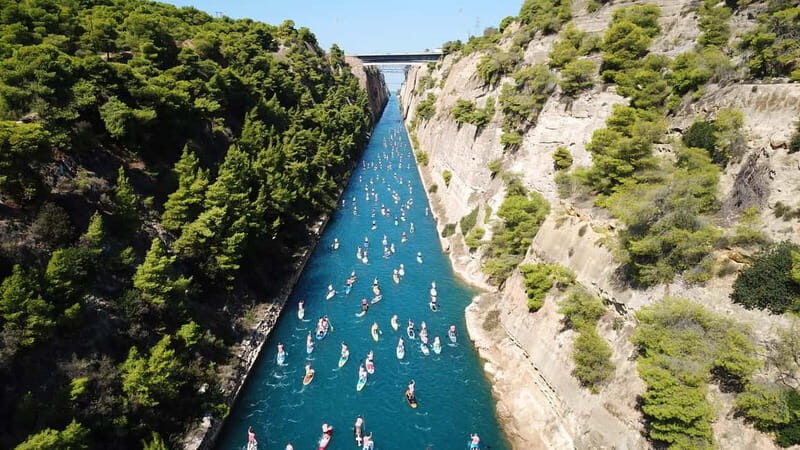 Athens: Ancient Corinth and Canal Shore Excursion - Corinth Canal: a fast stop that still packs real scale