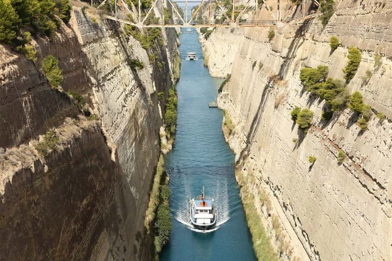 Athens: Ancient Corinth and Canal Shore Excursion - Piraeus pickup to Peloponnese drive: getting there without stress