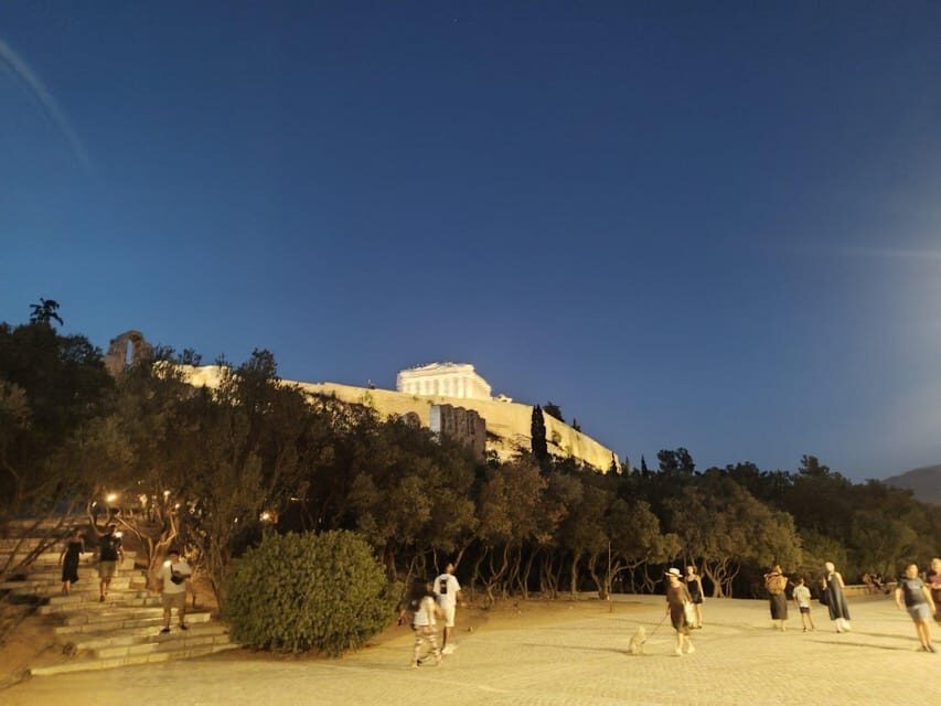 Athens and Piraeus: Private Night Tour - The Acropolis monuments you’ll spot: Parthenon, Propylaea, Erechtheion, and more