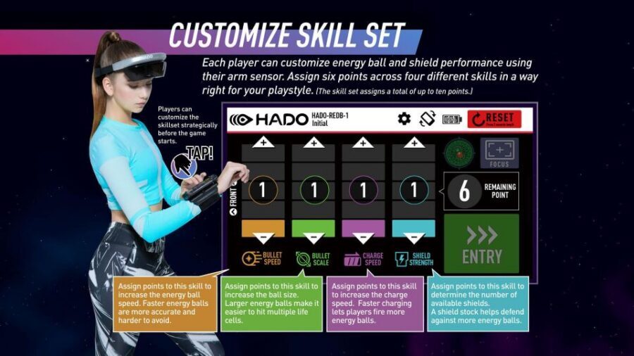Athens: AR sports experience at HADO Dafni - Competition that works for beginners and families