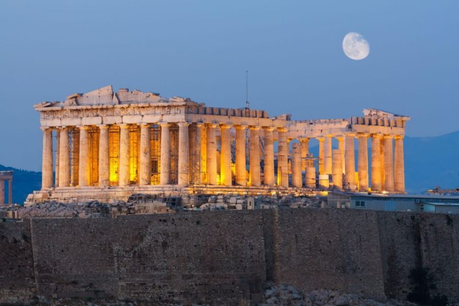 Athens at Night Small-Group Walking Tour with Dinner - Starting at Nike Store and Watching the Guards Change