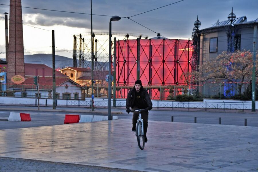 Athens: Authentic neighborhoods & the beach Bike Tour - The ride through marinas to the Saronic Gulf swim