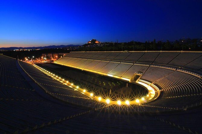 Athens By Night Driving Tour (Highlights) , and Dinner time - Mikrolimano Dinner Time by the Sea