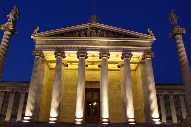 Athens By Night Private Tour - The Acropolis glow at dinner: Monastiraki or Mikrolimano