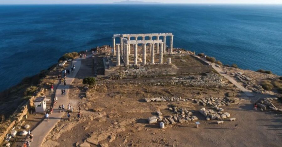 Athens: Cape Sounion &Temple of Poseidon Sunset Tour & Audio - Price and value: what $406 covers for up to 3 people