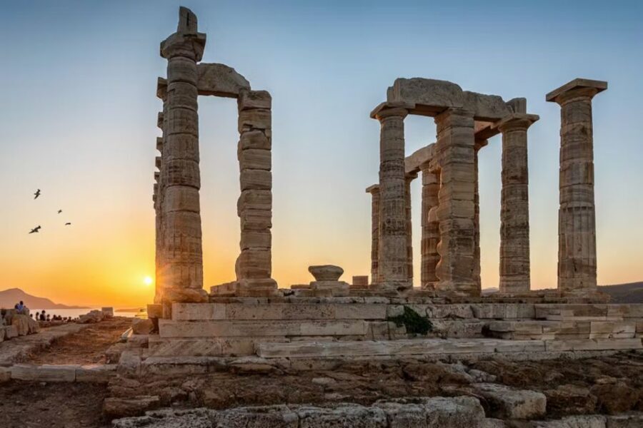 Athens: Cape Sounion &Temple of Poseidon Sunset Tour & Audio - Temple of Poseidon: self-guided walking with enough time to linger