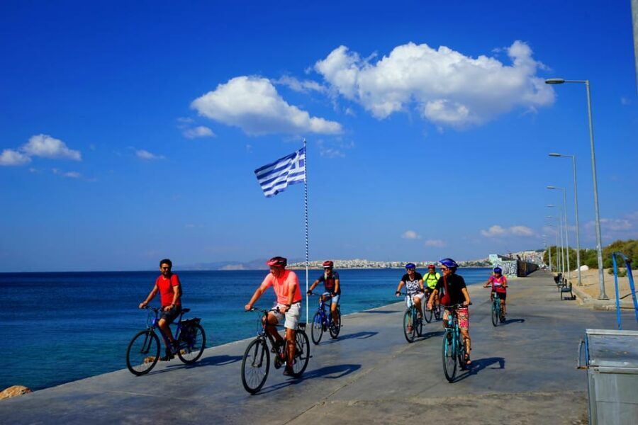 Athens: City & Sea Bike Tour - Averof Museum and Flisvos Marina: the ship museum vibe plus coffee-at-the-water’s-edge energy