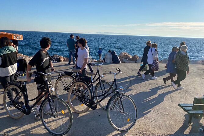 Athens Coastal Bike tour and Swimming Adventure - Flisvos Marina: yachts, sea air, and a 10-minute photo window