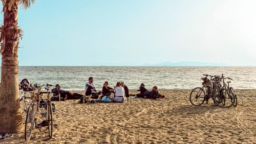 Athens Coastline: Explore by Bike - The route: Petralona to Kalamaki, with landmarks and sea air