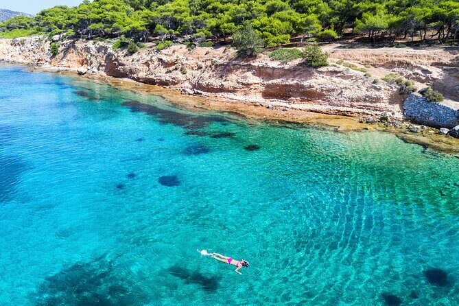 Athens Combo Ticket: Full-Day Cruise and Hop on Hop off Bus - Cruise day: wooden boat, island stops, and time that feels real